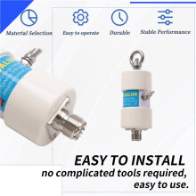 Universeller 1:1 Balun Wasserdicht für 160m - 6m Band (1,8 - 50MHz) 500W für Kurzwellenantenne Balun Kurzwelle