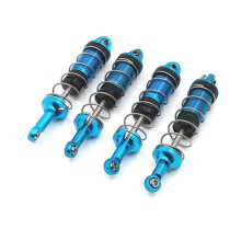 Amortecedor de Choque de óLeo de Metal 4 PeçAs para MN128 MN86 MN86S MN86K MN86KS MN G500 1/12 AcessóRios de PeçAs de AtualizaçãO de Carro RC, 1