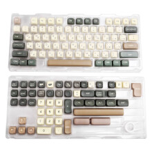 Keycaps PBT Key Cap Fit Laptop PC Game Office Thermally Sublimated Keycaps B