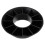 Supporto per Palla, Supporto per Display Basket nel Plastica per Calcio, Pallone Da Basket, Nero 8