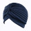 Kjemohodeplagg, myk lue for kreftpasienter NavyBlue 2