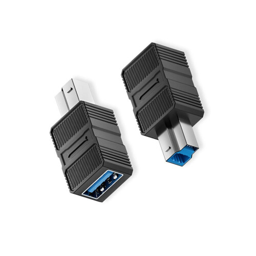 USB 3.0 B Stecker auf A Buchse Adapter (2er-Pack) – Hochgeschwindigkeits-Datenübertragung 1