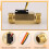 1/2PT Water Flow Sensor  Control Meter Flowmeter 1.5-30L/min 5