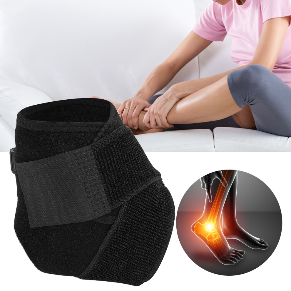 Heated Ankle Wrap Hot Compress for Sprains, Strains, Arthritis, Support