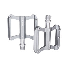 ZTTO Bicicleta de Carretera Pedal Plano Ultraligero Aleación de Aluminio Rodamientos de Bicicleta Pedales Plegables Antideslizantes Ciclismo Titanio