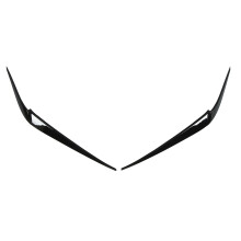 Car Headlight Eyebrow Stickers for X3 X4 G01 G02 2018+ Black Replacement