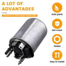 Engine System Fuel Filter 164001KB2B 16400-1KB2B for Nissan Qashqai Juke 1.5 DCi 2010-2024 Filter