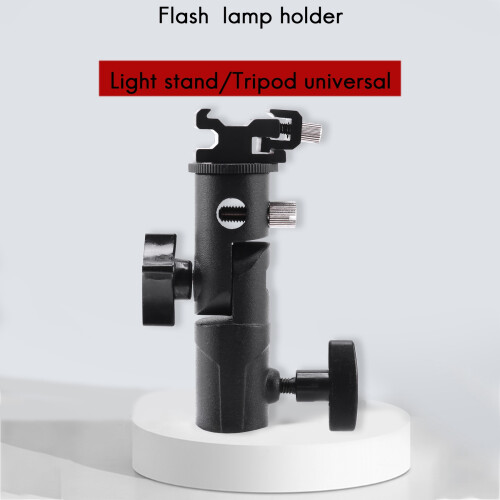 Support De Flash Speedlite Camera,Support De Lampe Pivotant Professionnel Support De Lampe Support De Parapluie De Type E Pour 1