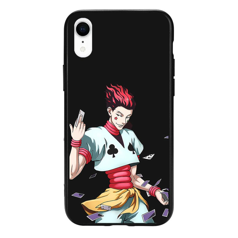 Hisoka Anime Case Tpu Shockproof Cover With Antislip Grip For Iphone Xr Black 9455672029162