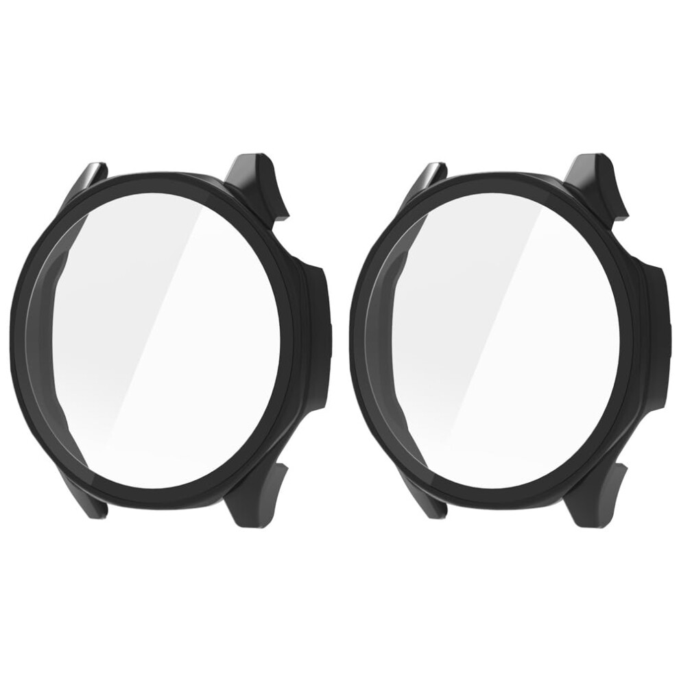 Case And Screen Protector 2 Pack For Huawei Watch Gt 5 46Mm, Full Bumper Protection, Black 9092120529067