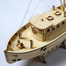 2X Kit DIY Modelo De Montaje De Nave De Vela De Madera 1:30 Escala Juguete De Decoración Regalo