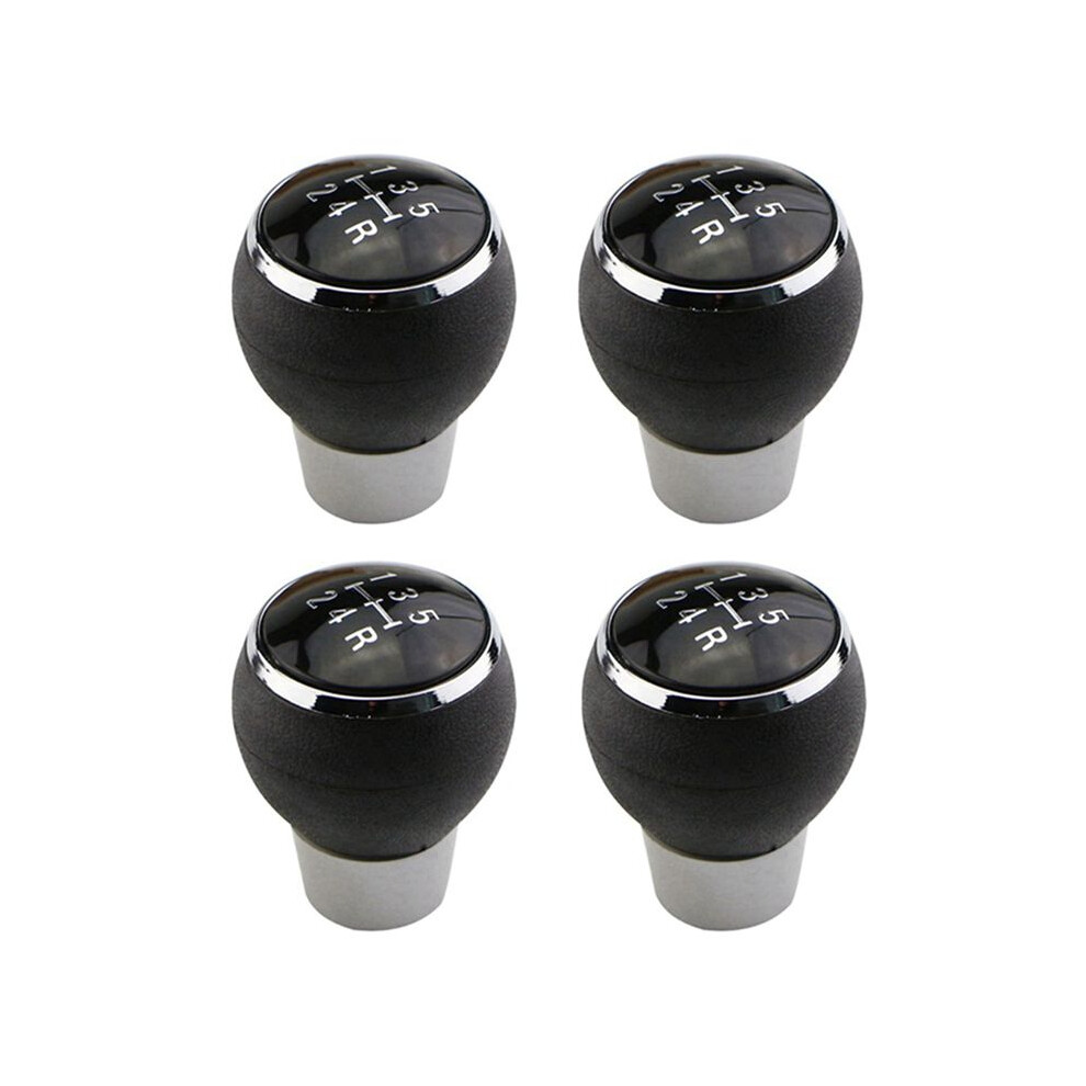 4X Car 5 Speed Gear Shift Knob Mt Handball For Lancer Ex Evo Gts Asx V3 V5 V6 White 4713955650140