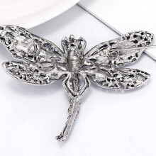 2X Mode Vintage Libelle Broschen für Frauen Große Insekten Brosche Pins Kleid Mantel Zubehör Nette Schmuck Geschenke