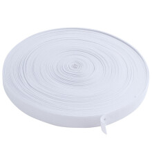 Home Family 30M Length Braided Elastic Band White for Tailoring Clothes