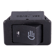 12V 35A Fahrzeug Auto Boot Nebelscheinwerfer LED-Wippschalter Ein-Aus Dash Armaturenbrett Blau