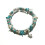 Turquoise Beaded Beach Anklet Turtle Anklet Starfish Anklet Nautical Anklet Beaded Anklet 1