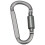 6 pcs Aluminum Alloy D-ring Locking Carabiner Light but Strong 1