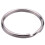 50X Split Keyring keychain Key Ring Loop Holder Clasps Keyfob Connector 25mm 1