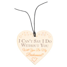 I Can't Say I Do Without You Will You Be My Bridesmaid Invite Bridal Shower Wedding Friendship Gift Sign