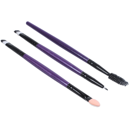 20 pcs/set Pro Makeup Brush Set tools Make- Toiletry Kit Wool Brush- Handle black tube