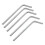 5Pcs 4mm Metal Hex Key Hex Wrench - Silver 1