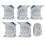 Water Filter For Water Pitcher 6Pcs/Lot Household Purify Kettle Direct Drinking Water Filter Activated Carbon Replacement 1