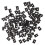 Noir Cable de 9 mm Support de fixation Type de selle Cable en plastique Support de batterie 100 pcs 1