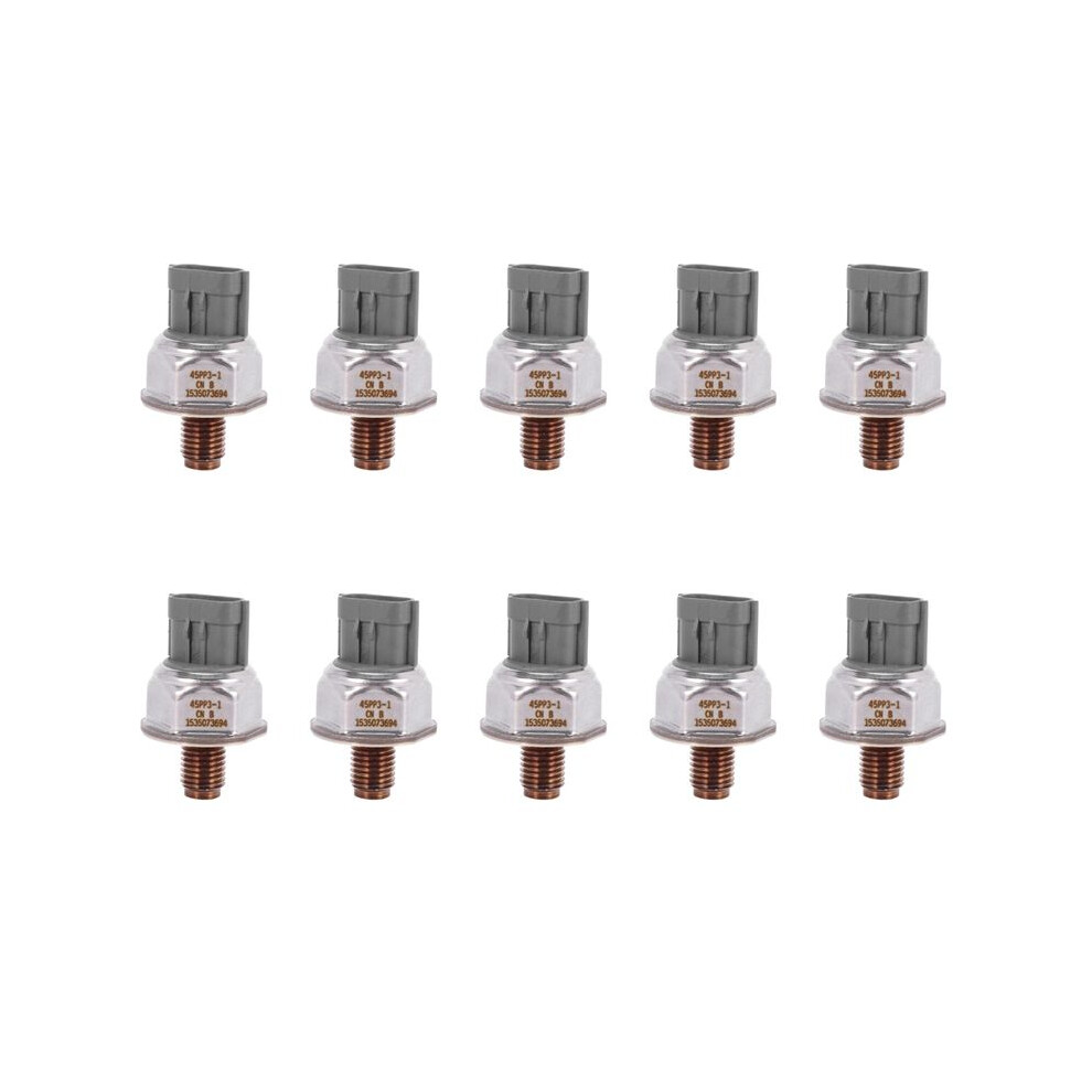 10X Common Rail Fuel Pressure Sensor 45Pp3-1 1465A034a 8C1q9d280aa For Navara D40 Pathfinder 2.5 6033595029808