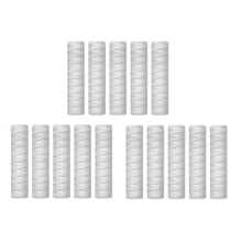 15x Cartuccia Filtro Acqua da 10 Micrometro da 10 x 2,5 Pollici con Ferita da Filtro Un Cartuccia per Sedimenti Casa Intera, Sostituzione Universale