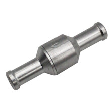 3 Pcs 8mm Check Valve Brake Servo Booster No Return Inline One Way Valve Non Return Valve Vacuum Hose Aluminum Valve
