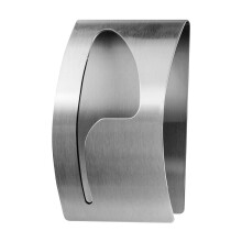Point Strong Self-Adhesive Towel Rack Stainless Steel Semi-Circular Wall To Prevent  Wall-Mounted Bathroom Towel Clip