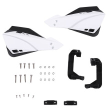 Weiß Universal Motorrad Handschutz Motocross Hand Schutz Schutz für Motorrad 22Mm Lenker Schutz