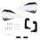 White Universal Motorcycle Handguard Motocross Hand Guard Protector for Motorcycle 22mm Handlebar Protector 1