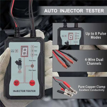 New Upgraded Fuel Injector Tester Toolsand - Test Two Injectors 8 Pulse Power Drive Modefuel Injector Test