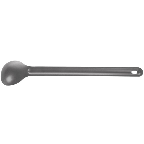 2Pcs Titanium Spoon 21.5cm x 3.9cm Camping Spoon Outdoor Tableware Long-Handled Titanium Spoon 2