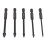 Home Improvement Tile Drill Bit Set, 3-7mm, Black, Wearproof Cemente 6