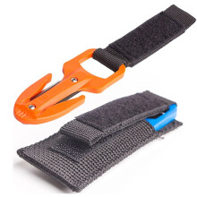 3X Diving Cutter Diving Hand Cutter Diving Cutting Knife with Extra Blade for Scuba Diving Hiking Extreme Sports