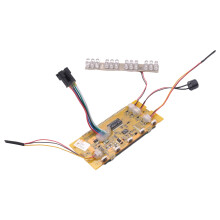 Pantalla LCD de VisualizacióN de Scooter EléCtrico de 36 V Accesorios de Repuesto para Scooter EléCtrico de 8 Pulgadas Adecuados para S1 S2 S3
