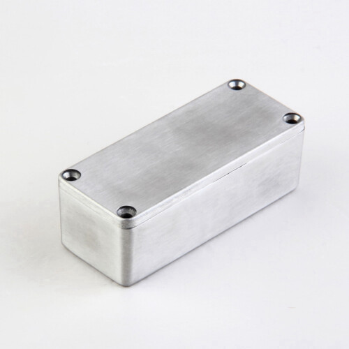 3X Diecast Aluminium Electronics Project Box Case Enclosure Instrument 1590A Style Guitar Effects Aluminium Stomp Box