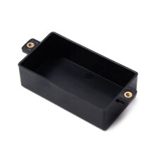 3X Custodia Pickup Humbucker Plastica Sigillata Adatta Parti per Chitarra Pickup SQ ST (Nero)