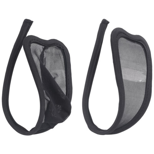 Ensemble de 2pcs C-Strings Sexy Visible en Maille Sous-vetements pour les Couples 1