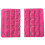 2 Pcs Ladies 3 x 4 Hook Bra Extenders Strap Extention - 1