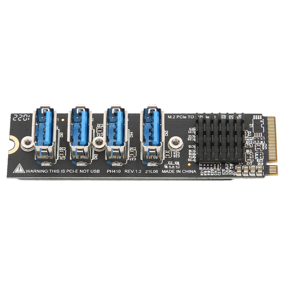 M.2 To Pcie Switch 4 Ports Reliable Stable Low Latency Durable Materials 8431390318321