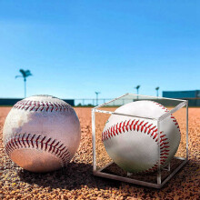 8 Stück Baseball Vitrine, UV Geschützte Staubdichte Acryl Vitrinen, Durchsichtige Vitrine für Baseball Erinnerungsstücke
