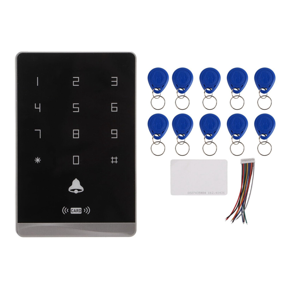 Keypad Access Control System With Backlit Touchpad, Doorbell, 1600 Id Card Capacity For Buildings 9092120530353