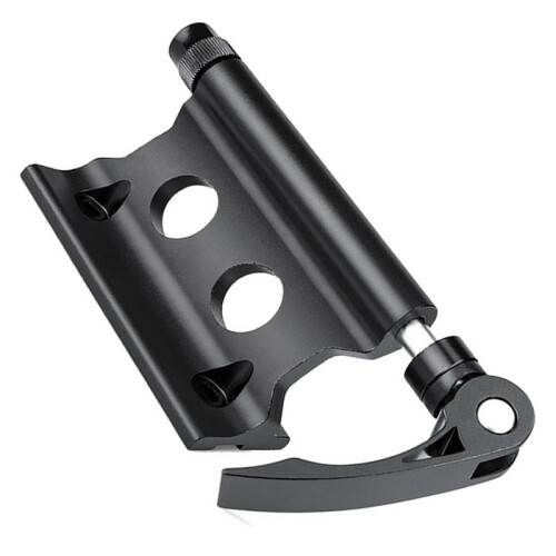 2X Bicycle Bike Front Fork Quick Release Retaining Clip Dismountable Attaching Clamp Portable Cycling Part Black 1