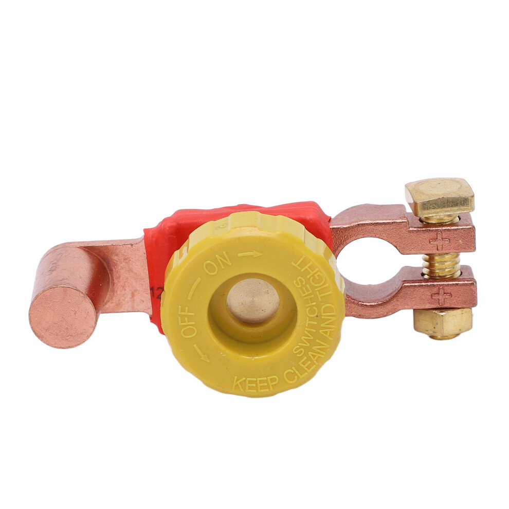 Battery Disconnect Switch 6V-24V Car Rv Atv Isolator Abs Brass 4011390318565