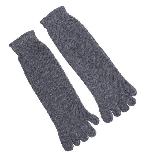 10 Pairs Men'S Five Seperate Finger Toe Socks Comfortable Cotton