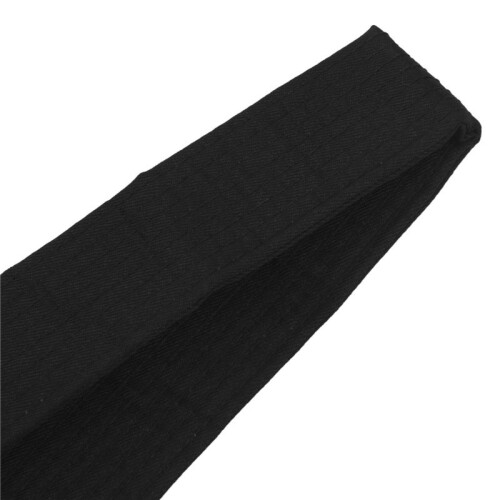 2X Martial Arts Karate Taekwondo Chain Soft Belt Black 2