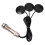 3X Microphone Guitare Microphone Piezo Contact Microphone 3 Micros Transducteur Système de Prise (Noir) 2